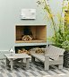 Журнальный столик HAY Crate Low Table 75×75 см — фото 4
