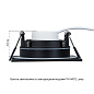 A2866PL-1BK Arte Lamp Giro точечный встраиваемый светильник GU10 1х35W — фото 4