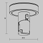 TRA200C-B-11B Maytoni Accessories for tracks Flexity Комплектующие для систем освещения с токоведущими элементами Черный — фото 5