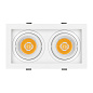Поворотный встраиваемый светильник Arlight MS-VORTEX-BUILT-S210x117-2x20W — фото 7