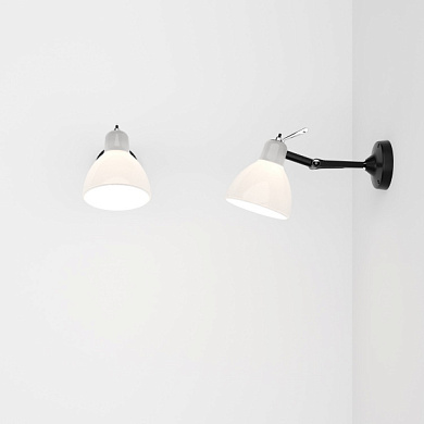 Rotaliana Luxy H0 Glam AP светильник с регулируемым кронштейном белый 1LXH000131ZR0