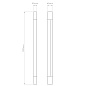 1084037 Palermo 900 LED Astro lighting настенный светильник матовый чёрный — фото 6