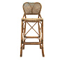 111452 Bar Stool Colony honey finish Eichholtz