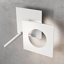 PETRA  APPLIQUE 13,5+4W 220V 3000K BIANCO- BIANCO