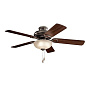 52" Sutter Place Select Fan Olde Bronze люстра-вентилятор 339501OZ Kichler — фото 3