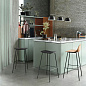 58903 Muuto Fiber Барный стул Tube 65 см, черный/антрацитовый — фото 1