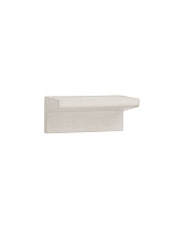 White Sandstone Cement LED 6Watt 220-240Volt 660Lm IP65 3000K L:20 W:12 H:9 cm