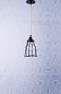 Industrial Cage Rustic Single Pendant Light подвесной светильник FOS Lighting Cage-Black-HL1