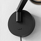 1286138 Ascoli Swing Plug In Astro lighting светильник для чтения матовый чёрный — фото 4