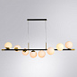A2224SP-8BK Arte Lamp Alcor подвесная люстра E14 8х40W — фото 1