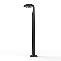 Square N° 3; Satin-finish polycarbonate Built-in LED 4000°K neutral white 35W; Dark grey