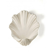 Scallop Shell Bathroom Wall Light Antiqued Plaster Porta Romana