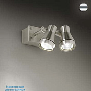 Tex 2-ON   2x GU10/LED 230V-IP45-inox