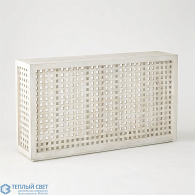 Driftwood Lattice Console Global Views консольный стол