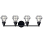 Bayley 31 Inch 4 Light Vanity Light Black настенный светильник 37508 Kichler