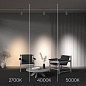 Трековый светильник Maytoni Focus Led 40W Белый TR197-3-40WCCT-M-W — фото 6