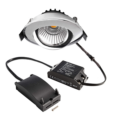 565372 Deko-Light Dione встраиваемый потолочный светильник хром
