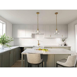 Merriam 8" 1 Light Pendant Classic Gold подвесной светильник 82367 Kichler