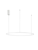 Triac Dimmable Sandy White Aluminium & Acrylic LED 59 Watt 220-240 Volt 2144Lm 3000K IP20 D: 100 H: 200 cm