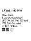 838191 LAVAL Novaluce светильник LED E14 3x5Вт 230В IP20
