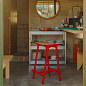 AE433-A406 Hay Taburete 8 Bar Stool 65 cm, Signal Red — фото 2