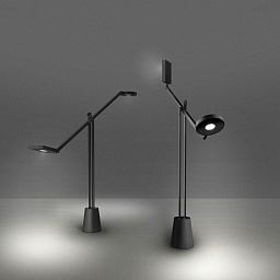 Equilibrist PT LED Artemide Equilibrist настольный светильник с подвижным кронштейном и регулируемым направлением света