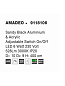 9118106 AMADEO Novaluce светильник Adjustable Switch On/Off LED 6Вт 230В 528Lm 3000K IP20