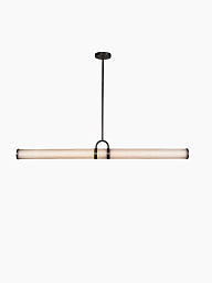 PD-ESME-BBRZ-FRCR-P01-STD Heathfield Esme Single Stem Подвесной светильник