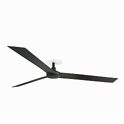Faro Barcelona CRUISER RECESSED XL вентилятор встраиваемый чёрный Ø1600 3 лопасти