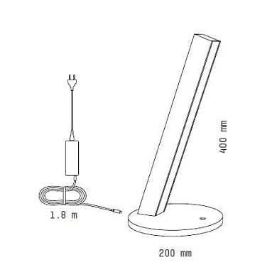 LED40 TABLE настольная лампа Tunto L40TW