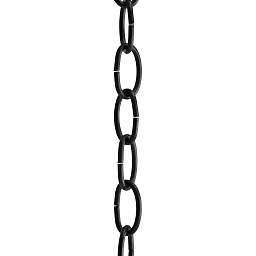 CHN-101 Arteriors 3inch цепь из чёрного матового металла для подвесных светильников