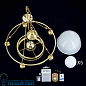 ALT WIEN Orion подвесной светильник LU 1713/5+1 MS/149, 481 opal glanzend латунь