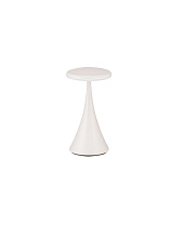 Touch Dimmable Sandy White Die-Casting Aluminium & Frost Polycarbonate LED 2Watt 3.7Volt 99Lm IP54 3000K Switch On/Off USB Wire D:9 H:17 cm