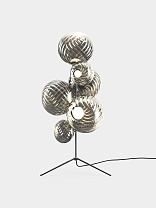 Торшер Tom Dixon Whirl - Серебро полированный Поликарбонат