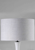 22 Straight Oval in Natural Linen with Cream Card Lining