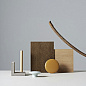 03344 Muuto Dots Крючок деревянный Ø13 см, цвет «жженый оранжевый» — фото 1