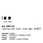 IDL Prince 399/1A Black бра — фото 1