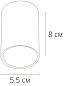 A1517PL-1WH Arte Lamp Beid точечный накладной светильник GU10 35W — фото 1