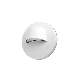 70408 Faro Barcelona BROW настенный светильник белый круглый LED
