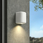Уличный настенный светильник Astro Lighting Brixham Single серый бетон — фото 6