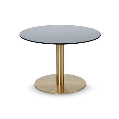 Flash Table Circle Brass Tom Dixon, стол