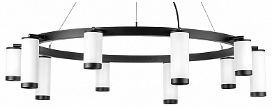 спот с четырьмя поворотными плафонами на штанге