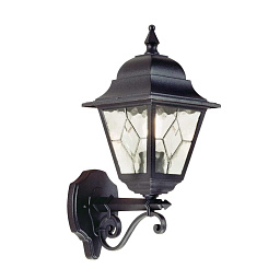 Настенный уличный светильник Norfolk Elstead NR1-BLK черный
