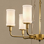 Vetivene 6 Light Chandelier Natural Brass люстра 52451NBR Kichler