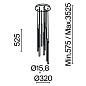 MOD236PL-L54BS3K Maytoni Light stick Подвесной светильник 46W 3350лм Латунь — фото 4