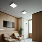 CA028SBBMDI Linea Light Tara Emergency LED светодиодный настенно-потолочный светильник чёрный — фото 2