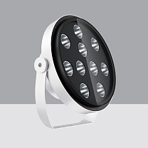 Agorà Spotlight with bracket - Warm White LED - Integrated Ballast - Flood optic - Ta 40° 252.3W 26790.8lm - 2200K - DALI-2