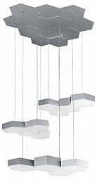 750222 Lightstar Favo led подвесной светильник с трубчатым плафоном золотого цвета