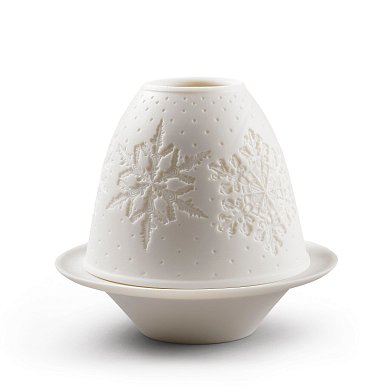 Декоративный светильник Snowflakes Lladro, литофания 01018449