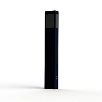 Brick² N° 4; Black PMMA E27 23W; Steel blue